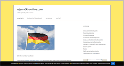 Desktop Screenshot of njemacki-online.com