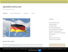 Tablet Screenshot of njemacki-online.com